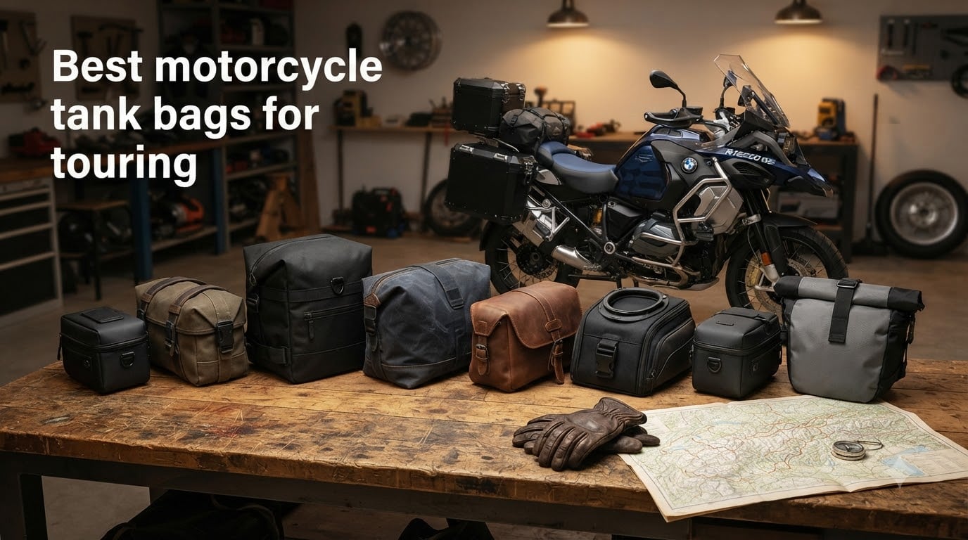 Best motorcycle tank bags for touring