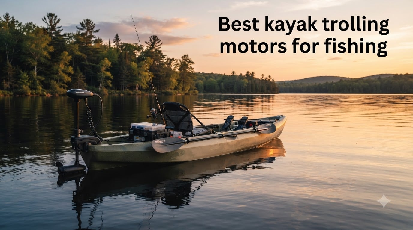 Best kayak trolling motors for fishing
