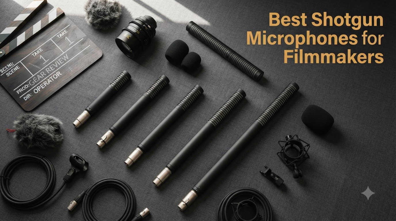 Best Shotgun Microphones for Filmmakers