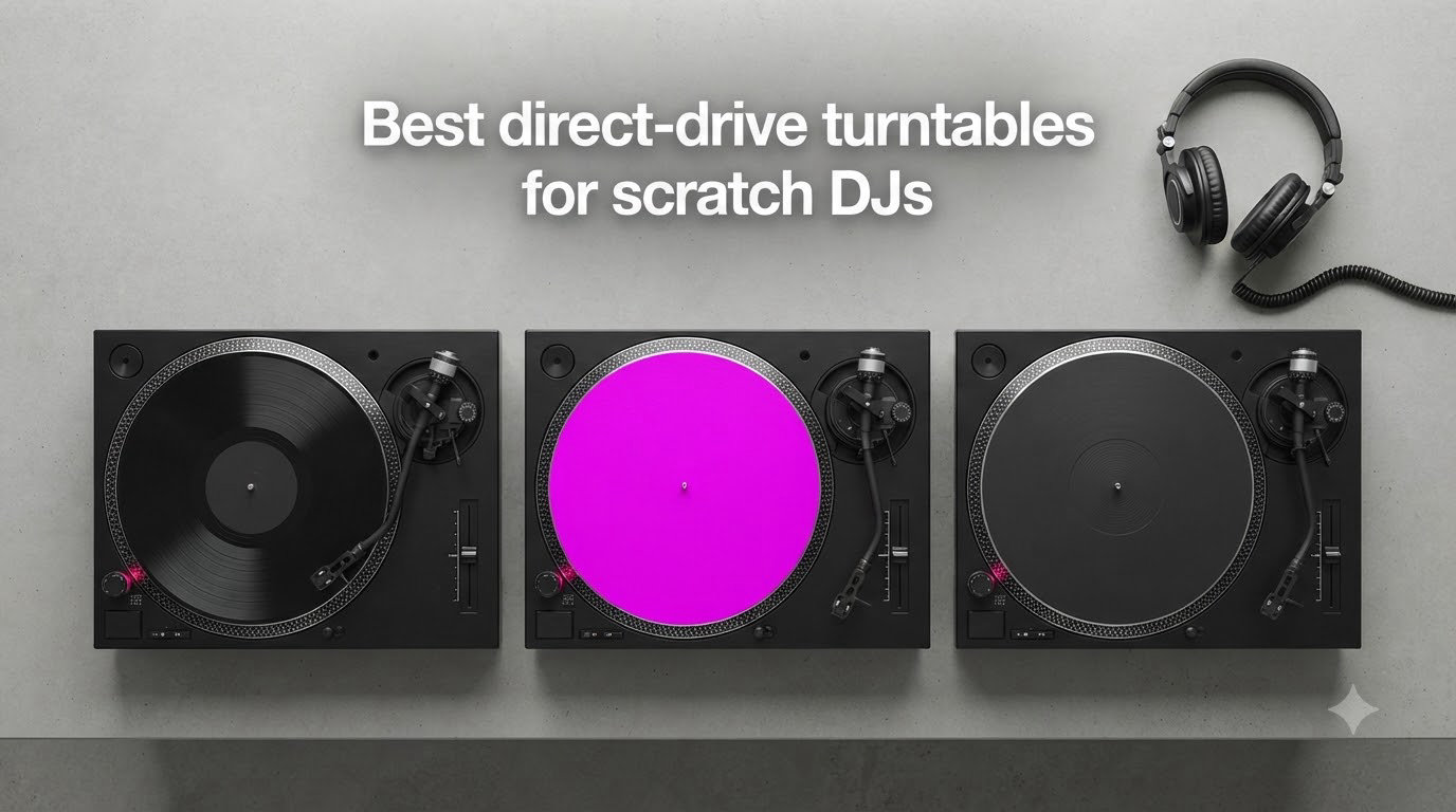 Best direct-drive turntables for scratch DJs