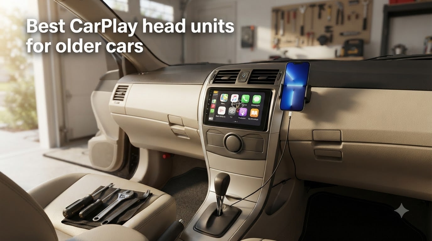 Best CarPlay head units for older cars