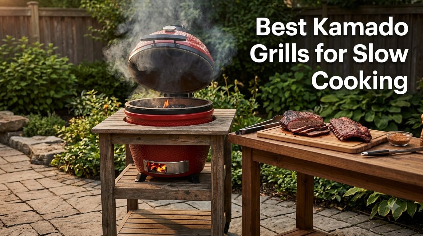 Best Kamado Grills for Slow Cooking