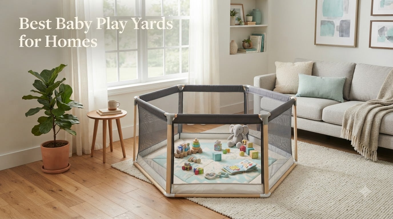 Best Baby Play Yards for Homes