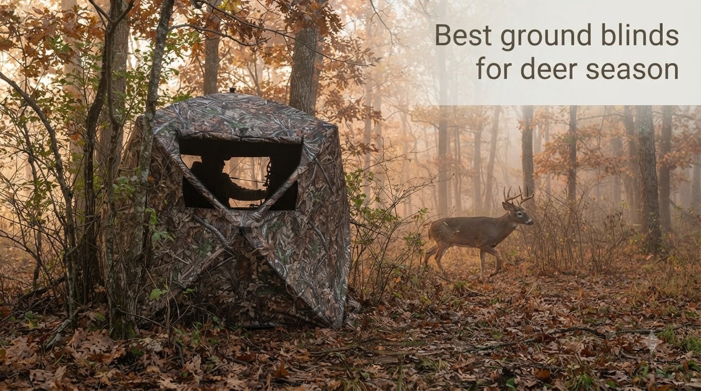 Best ground blinds for deer season