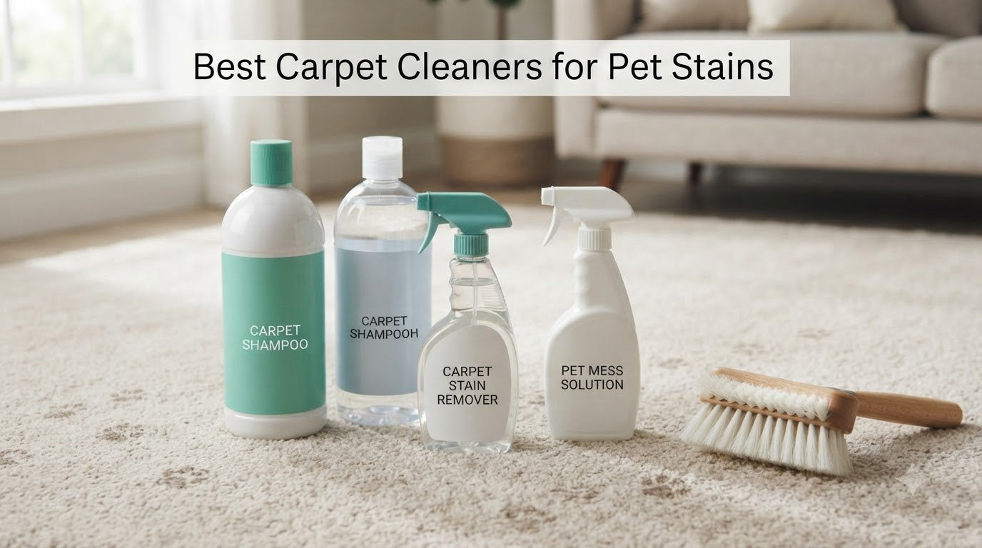 Best Carpet Cleaners for Pet Stains