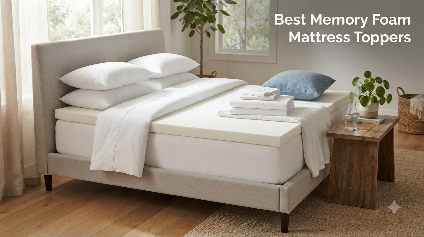 Best Memory Foam Mattress Toppers