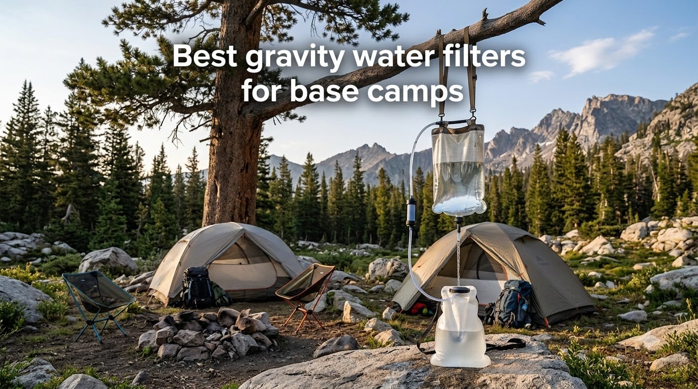 Best gravity water filters for base camps