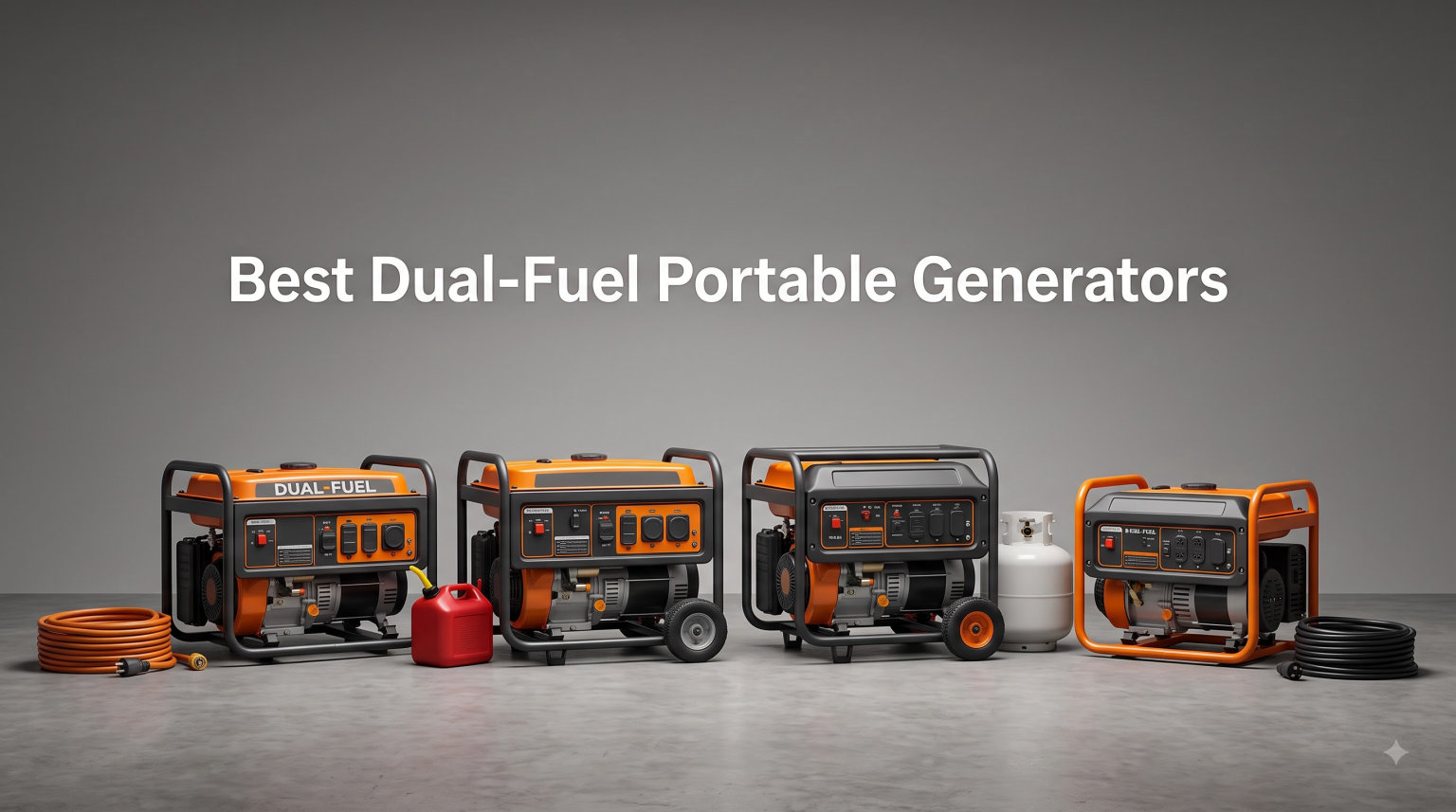 Best Dual-Fuel Portable Generators