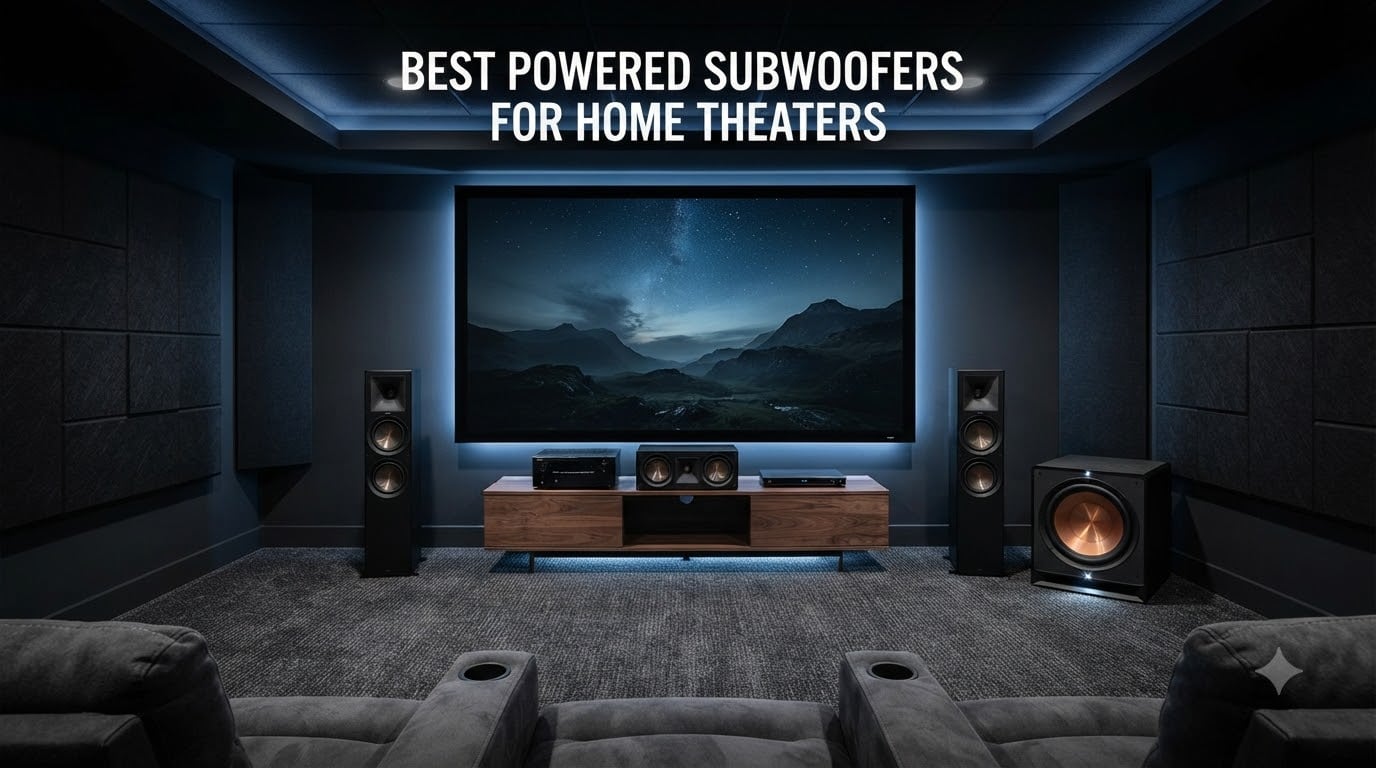 Best powered subwoofers for home theaters
