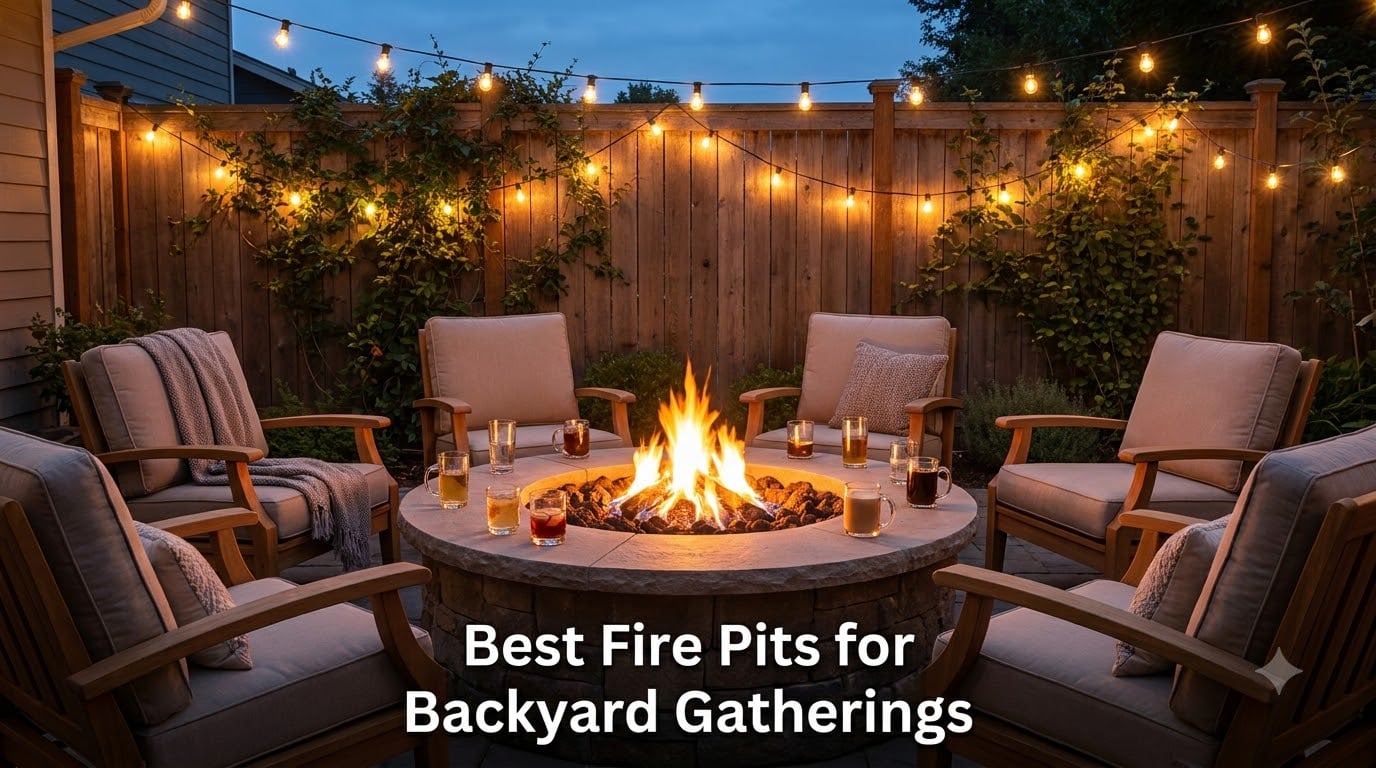 Best Fire Pits for Backyard Gatherings