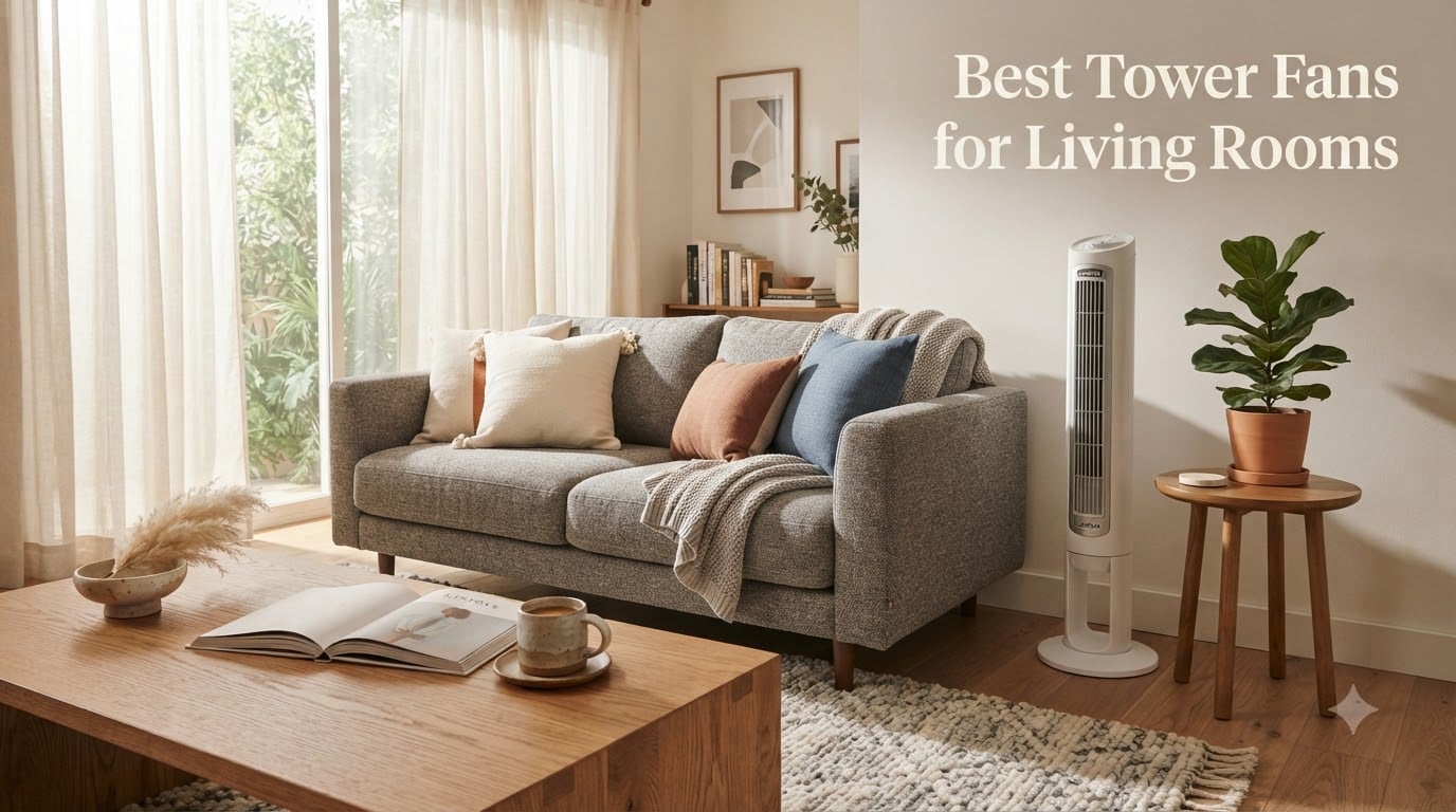 Best Tower Fans for Living Rooms