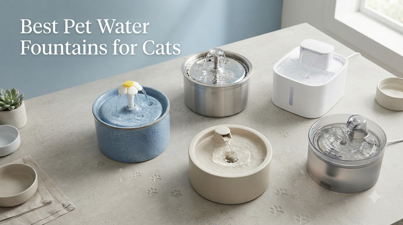 Best Pet Water Fountains for Cats