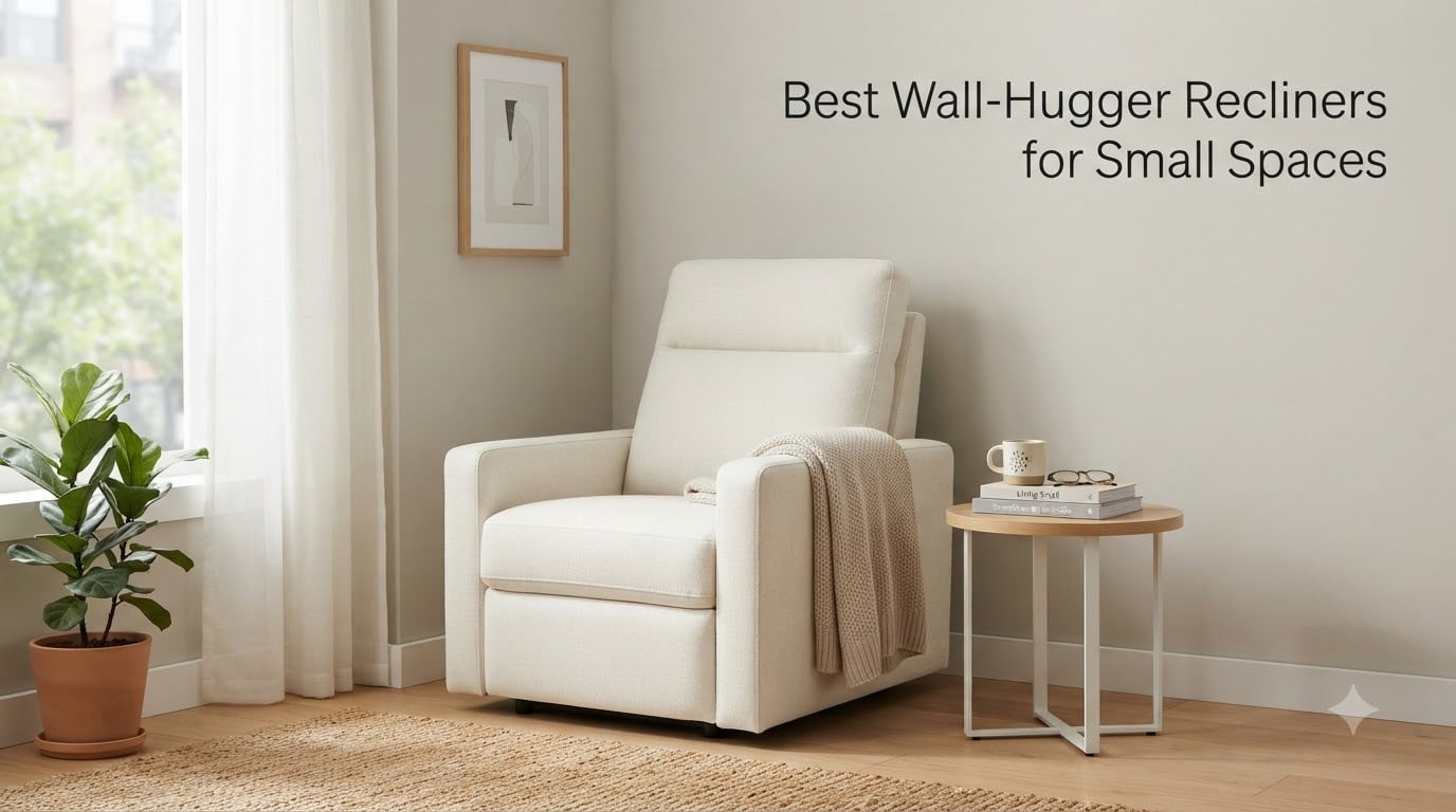 Best Wall-Hugger Recliners for Small Spaces