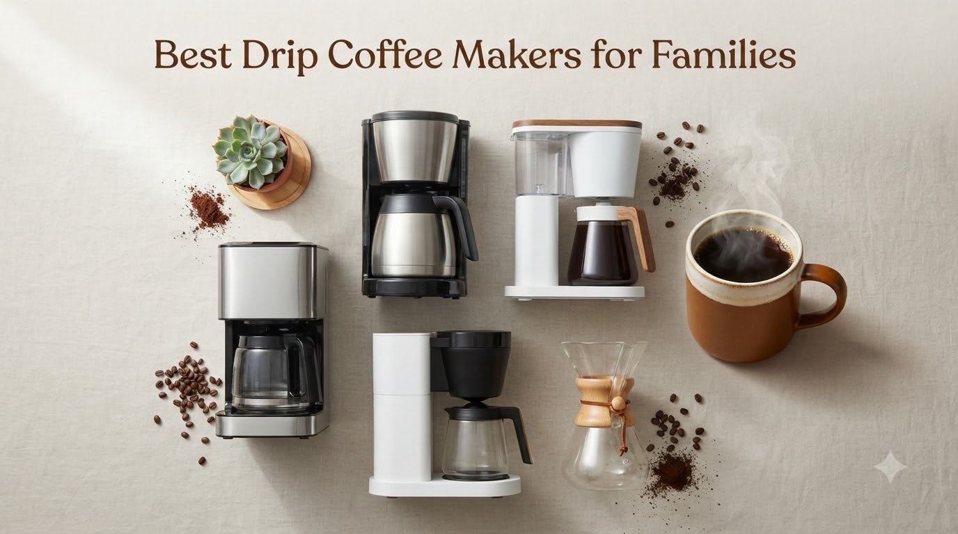 Best Drip Coffee Makers for Families