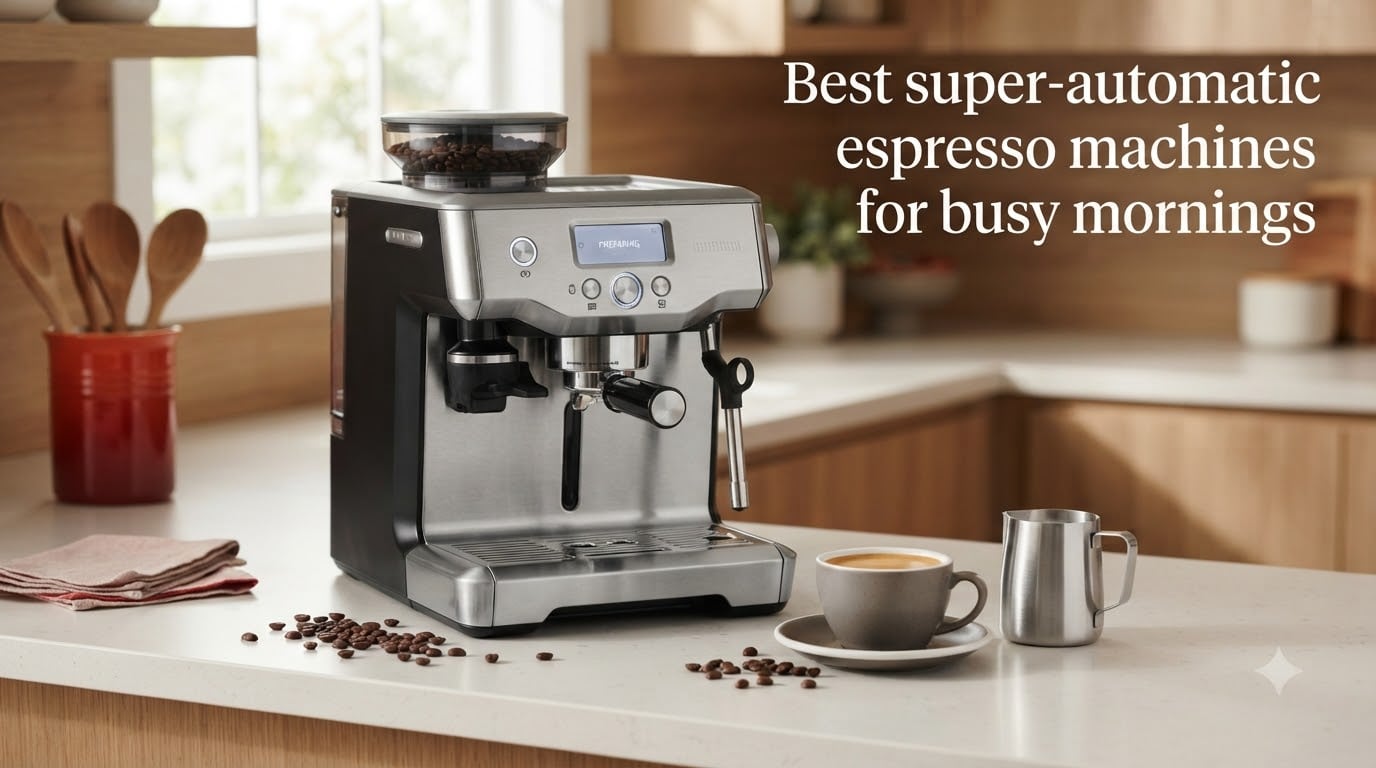 Best super-automatic espresso machines for busy mornings
