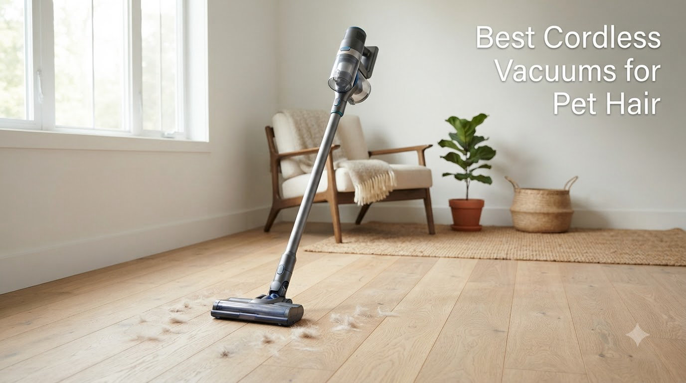Best Cordless Vacuums for Pet Hair