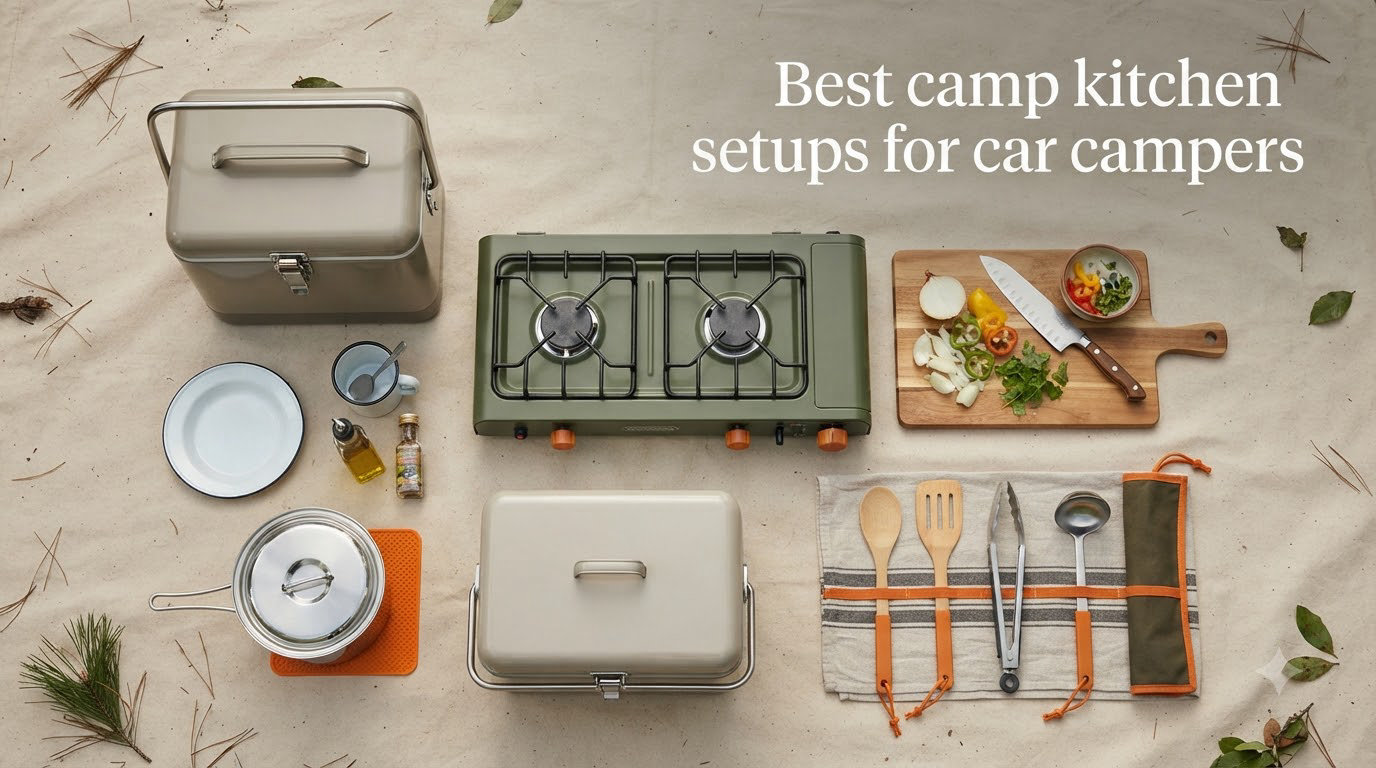 Best camp kitchen setups for car campers