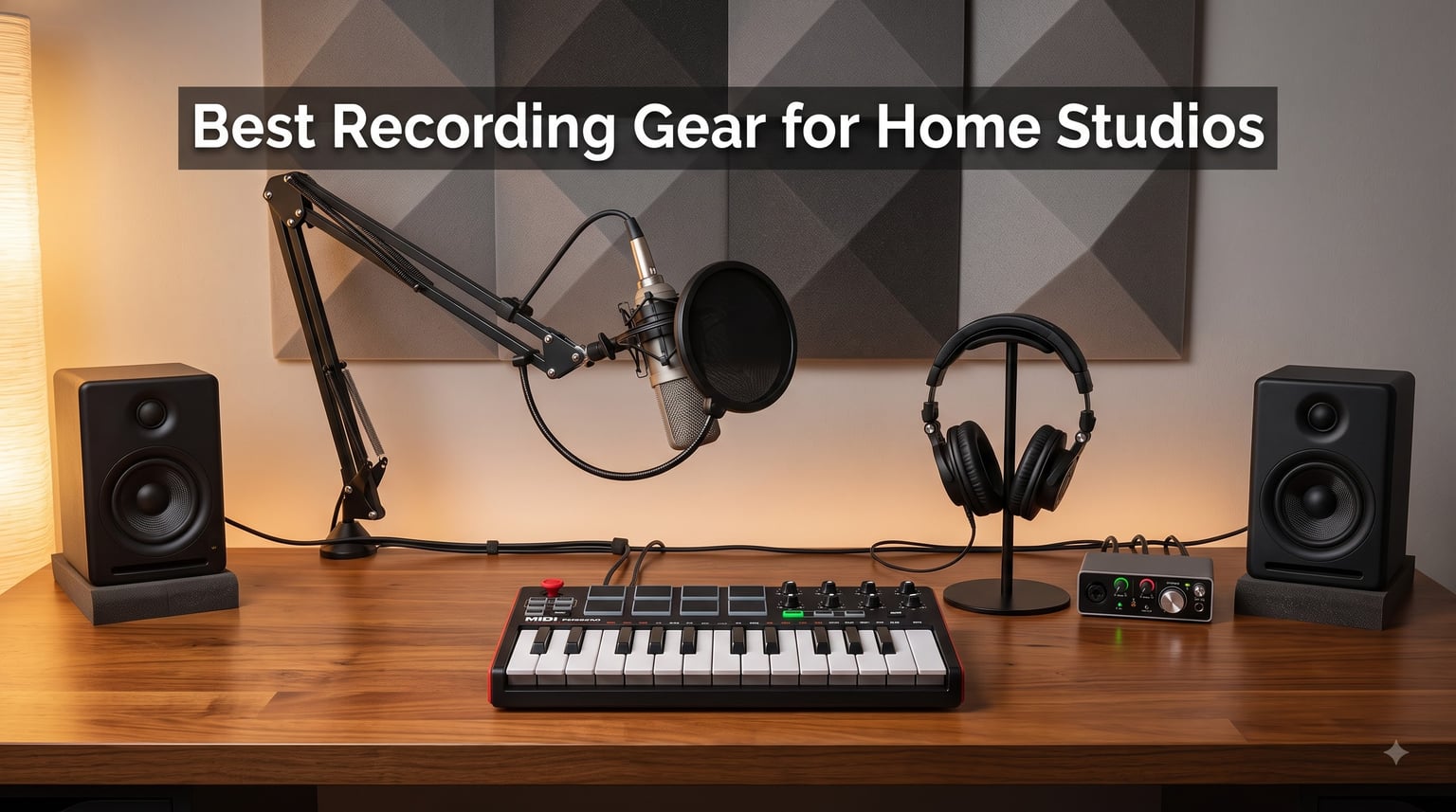 Best Recording Gear for Home Studios