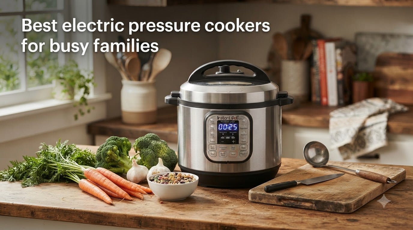Best electric pressure cookers for busy families