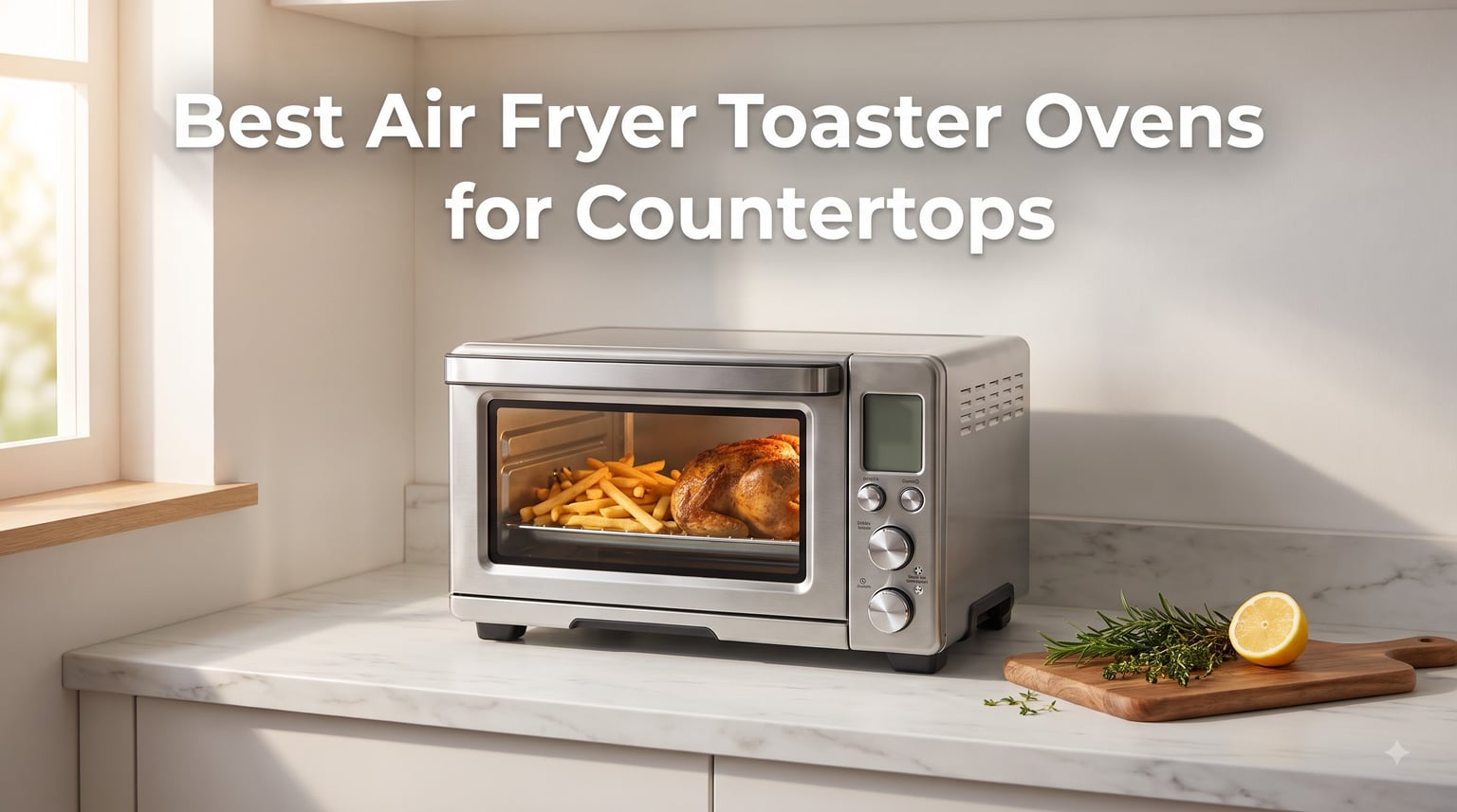 Best Air Fryer Toaster Ovens for Countertops