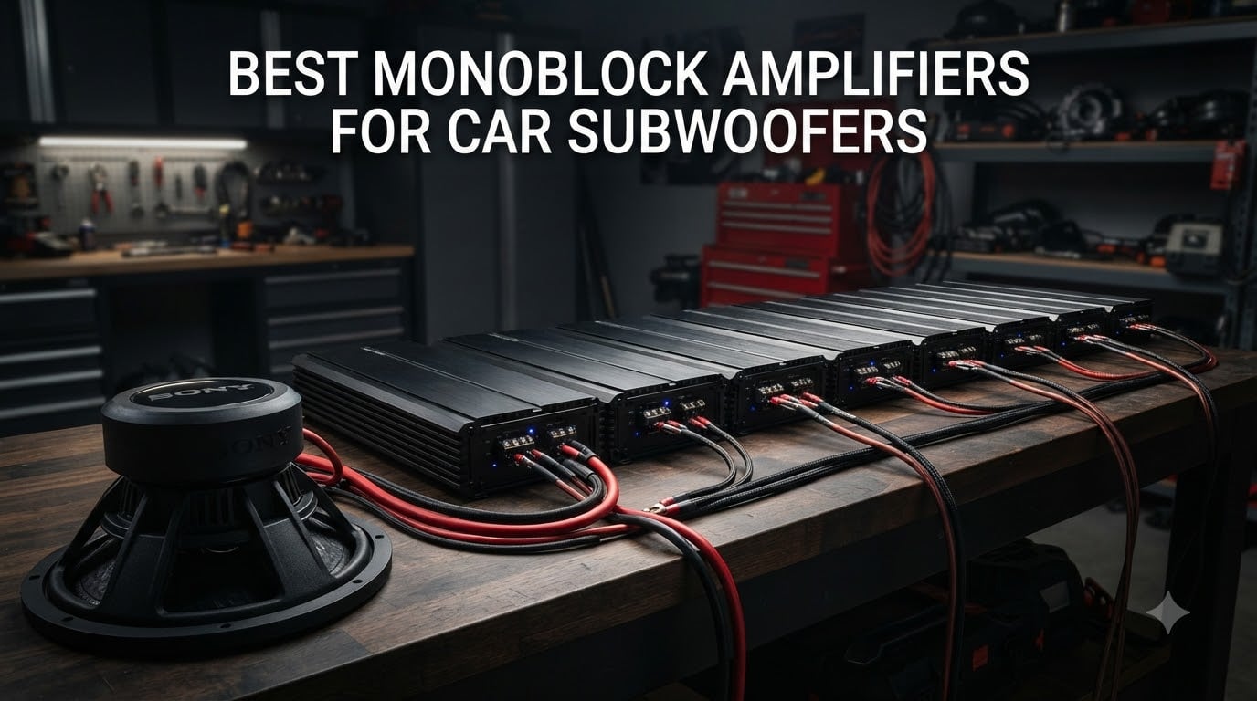 Best monoblock amplifiers for car subwoofers