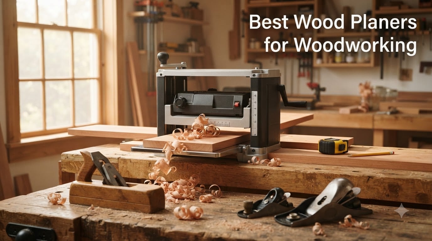 Best Wood Planers for Woodworking