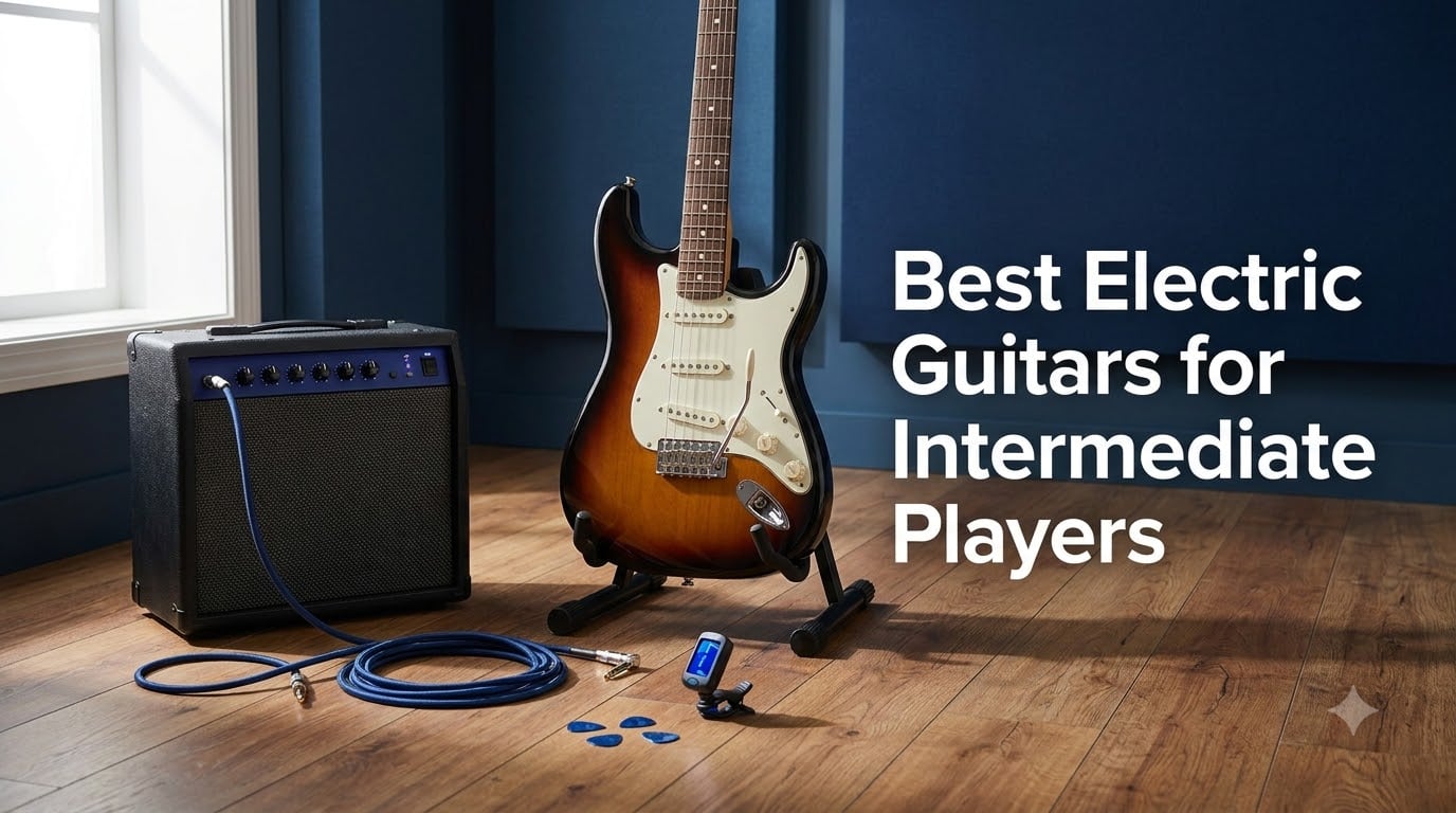 Best Electric Guitars for Intermediate Players