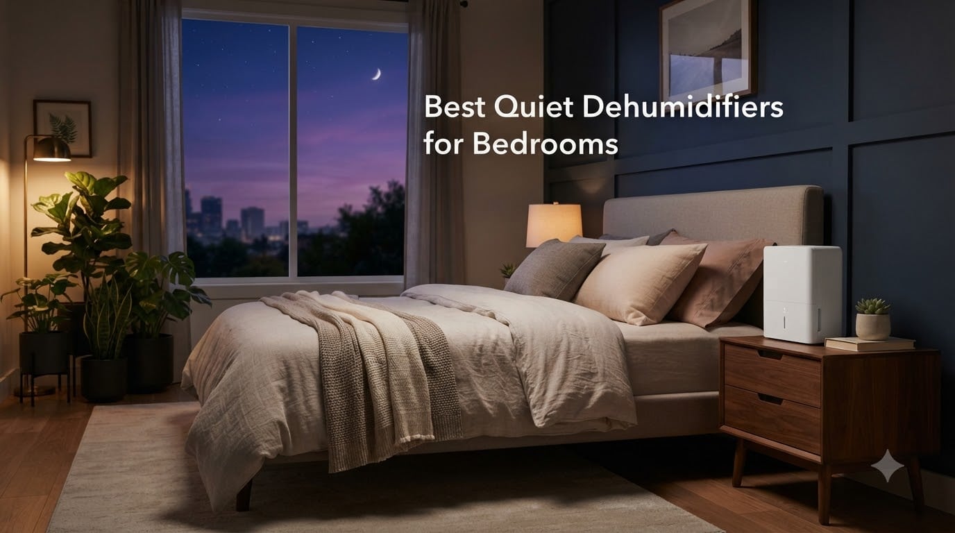 Best Quiet Dehumidifiers for Bedrooms