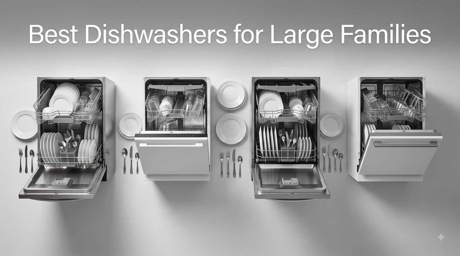 Best Dishwashers for Large Families