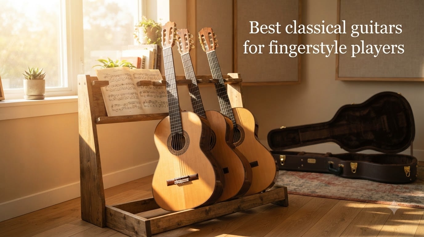 Best classical guitars for fingerstyle players