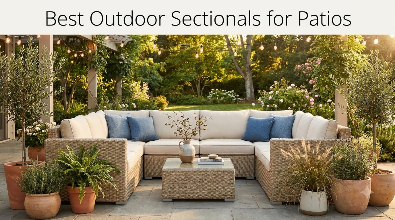 Best Outdoor Sectionals for Patios