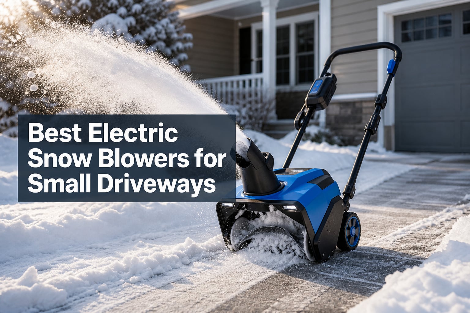 Best Electric Snow Blowers for Small Driveways