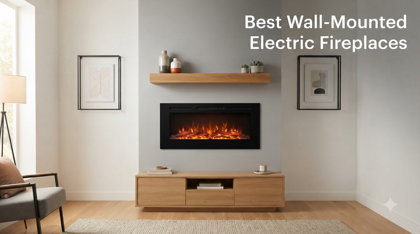 Best Wall-Mounted Electric Fireplaces