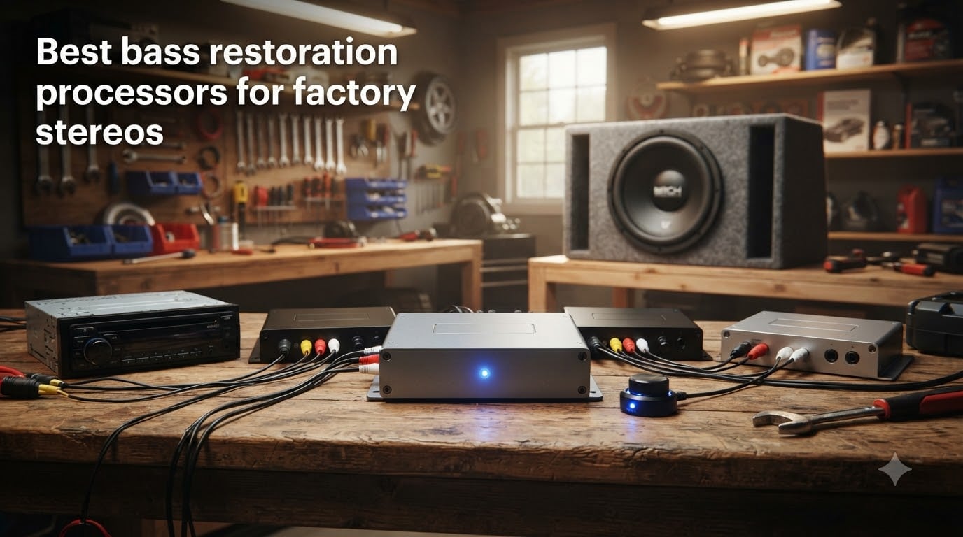 Best bass restoration processors for factory stereos