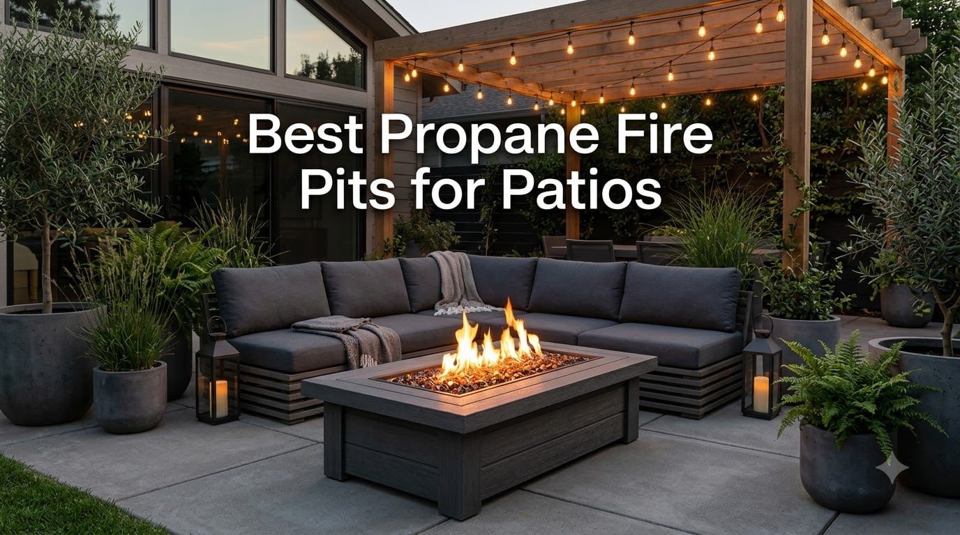 Best Propane Fire Pits for Patios