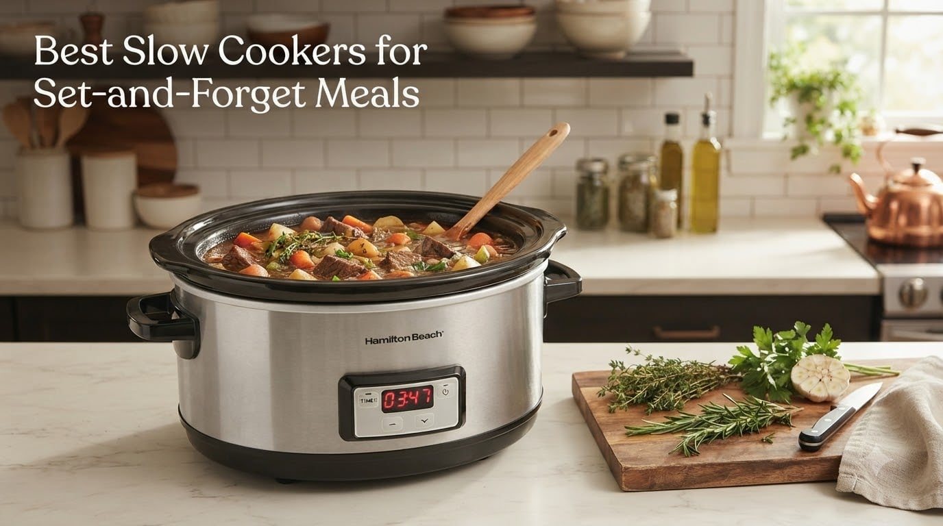 Best Slow Cookers for Set-and-Forget Meals
