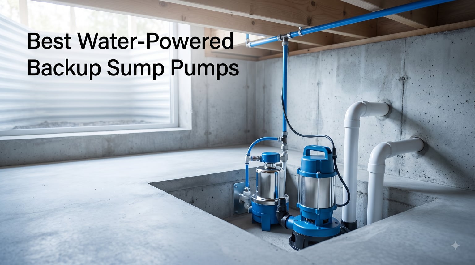 Best Water-Powered Backup Sump Pumps