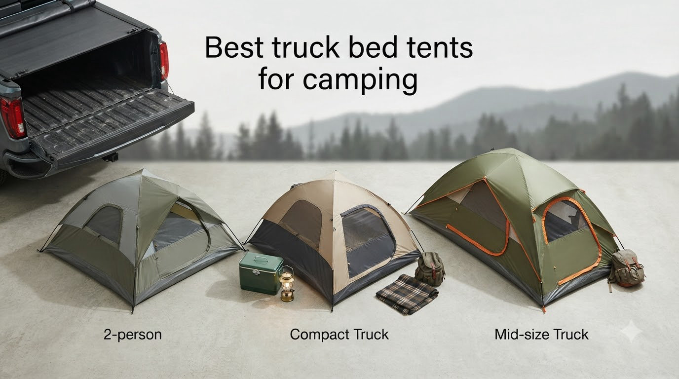 Best truck bed tents for camping