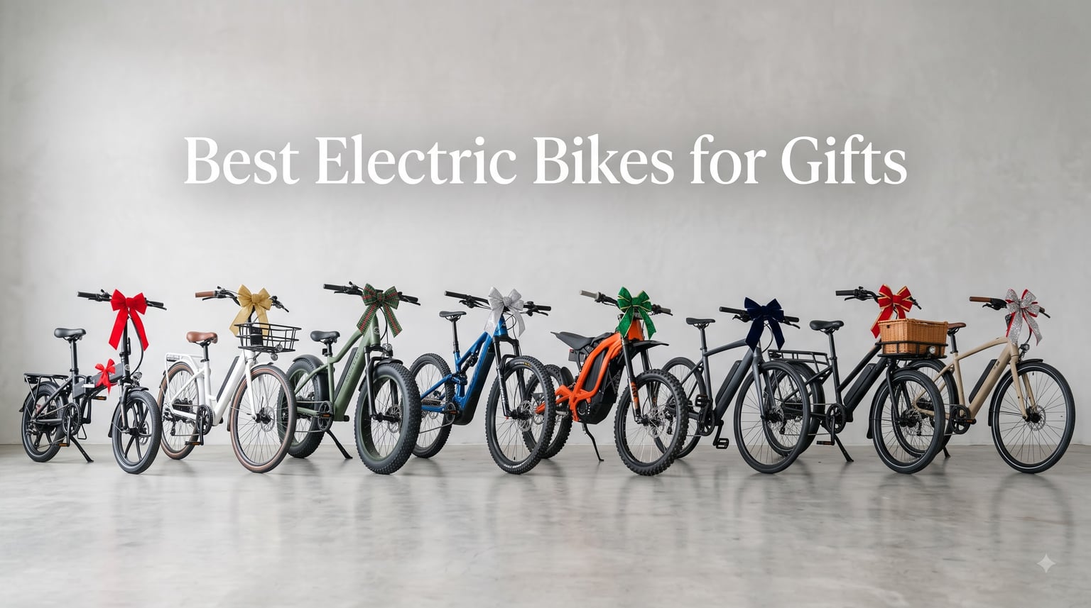 Best Electric Bikes for Gifts