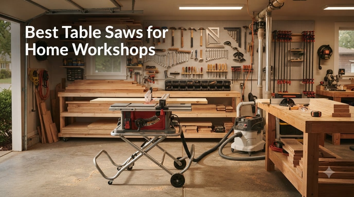 Best Table Saws for Home Workshops