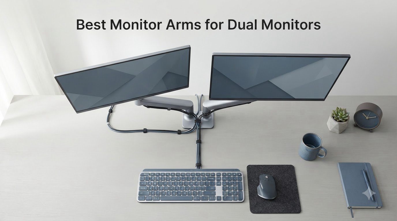 Best Monitor Arms for Dual Monitors