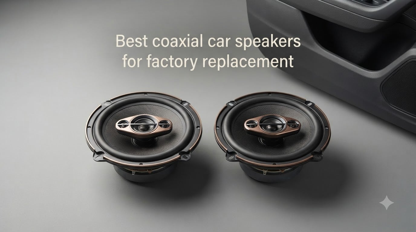 Best coaxial car speakers for factory replacement