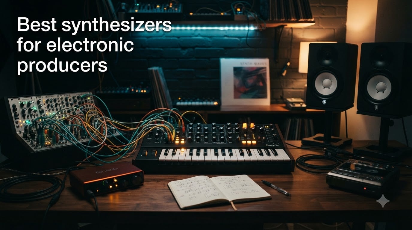 Best synthesizers for electronic producers