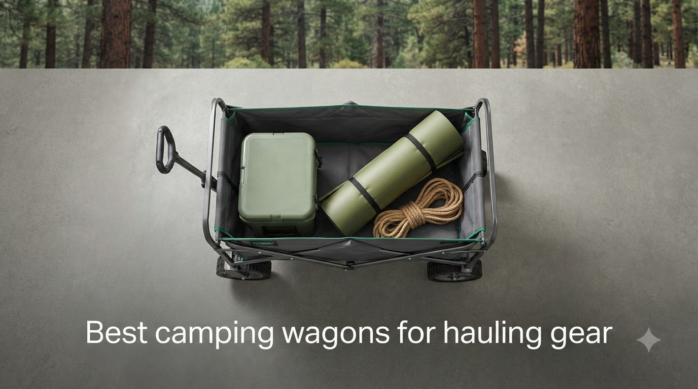 Best camping wagons for hauling gear