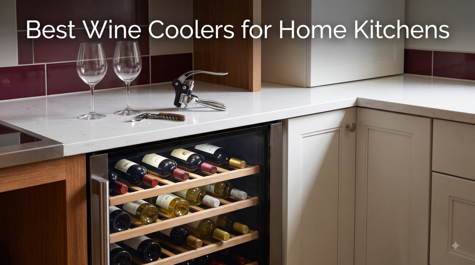 Best Wine Coolers for Home Kitchens