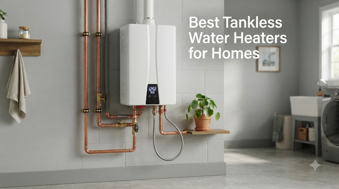 Best Tankless Water Heaters for Homes