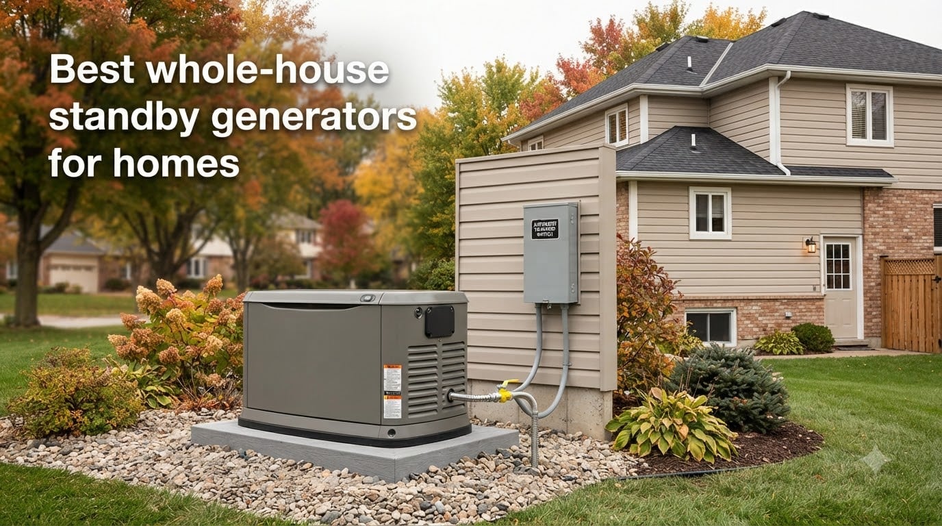 Best whole-house standby generators for homes