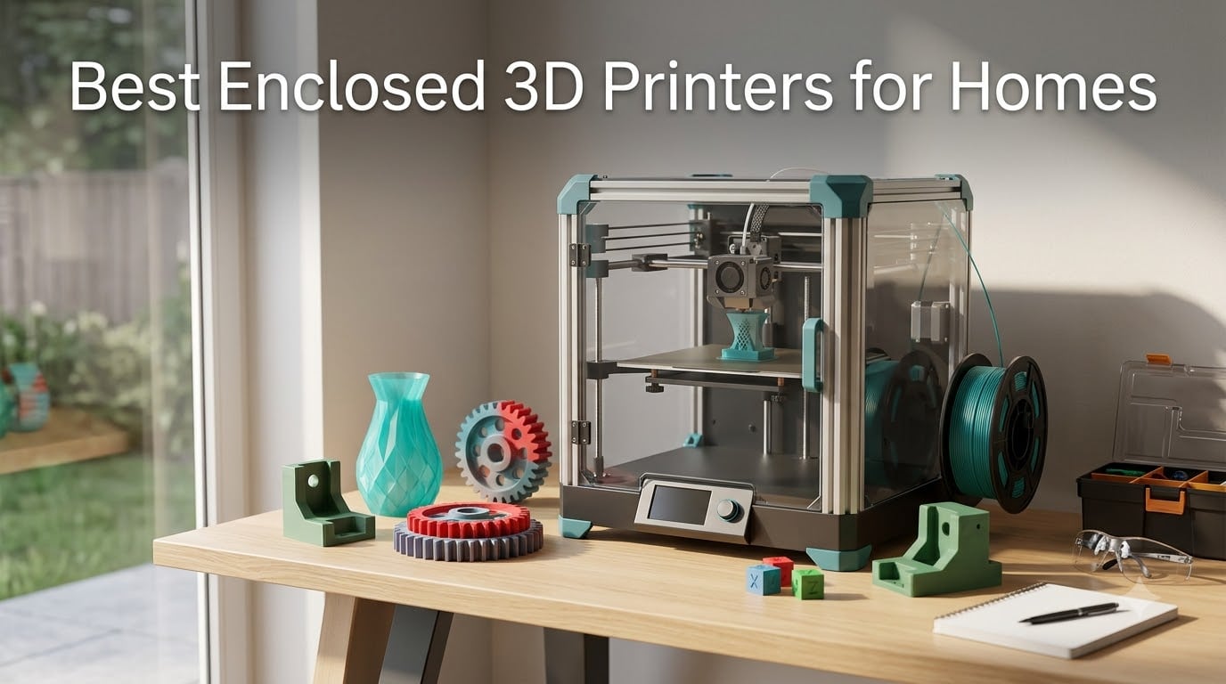 Best Enclosed 3D Printers for Homes