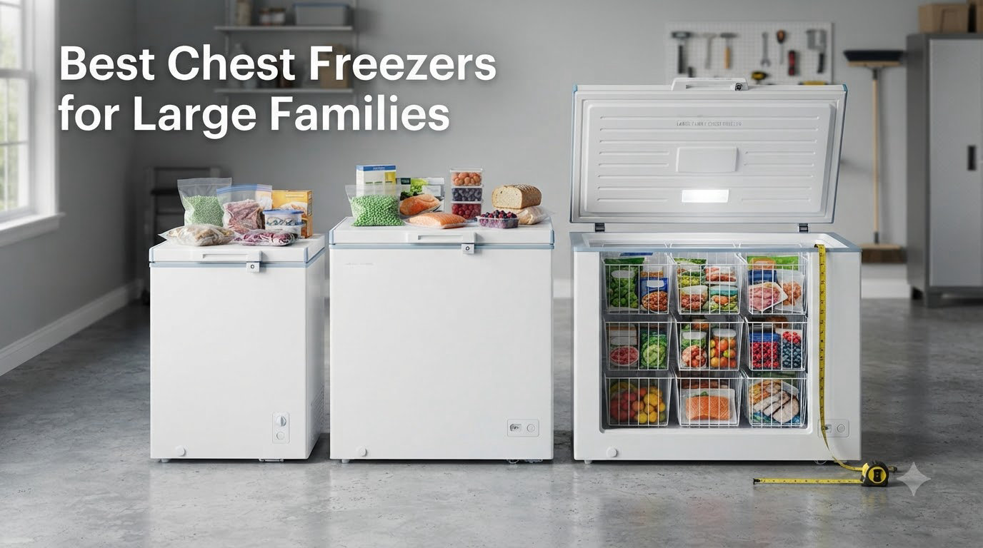 Best Chest Freezers for Large Families