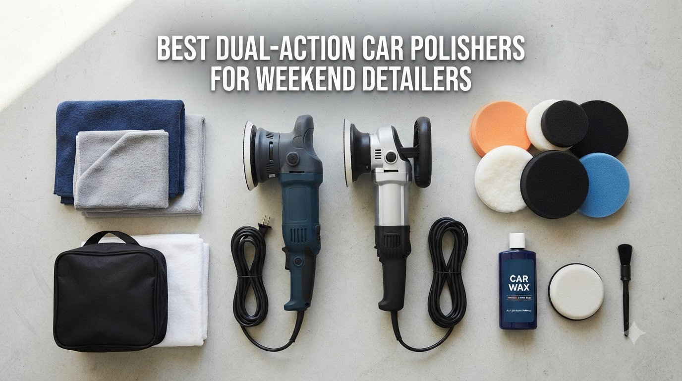 Best dual-action car polishers for weekend detailers